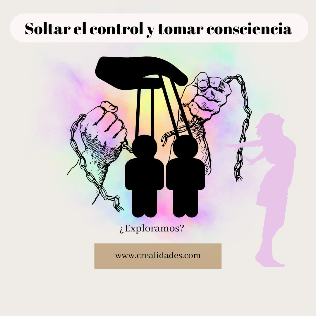 soltar el control, libertad, dejar de controlar, paz mental, trascender el miedo, disolver el ego,